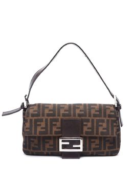 Fendi Pre-Owned: Коричневая сумка 