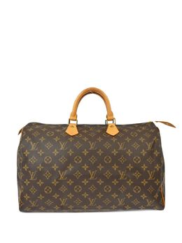 Louis Vuitton Pre-Owned: Коричневая сумка 