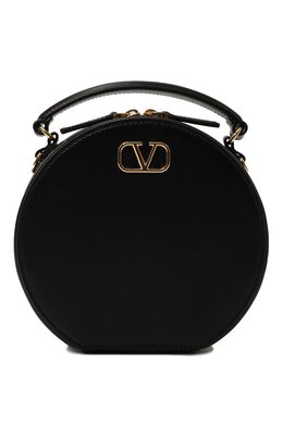 Valentino: Чёрная сумка  VLogo Signature