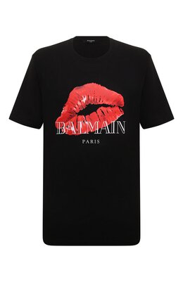 Balmain: Хлопковая футболка 