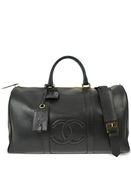 CHANEL Pre-Owned: Чёрная сумка 