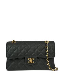 CHANEL Pre-Owned: Чёрная сумка 