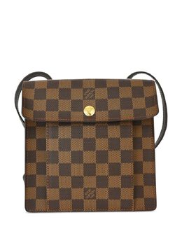 Louis Vuitton Pre-Owned: Коричневая сумка через плечо 