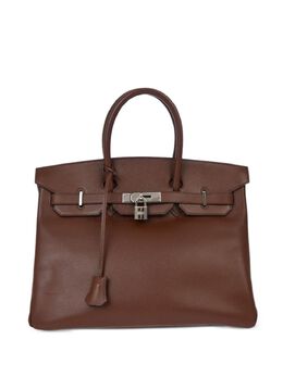 Hermès Pre-Owned: Коричневая сумка 