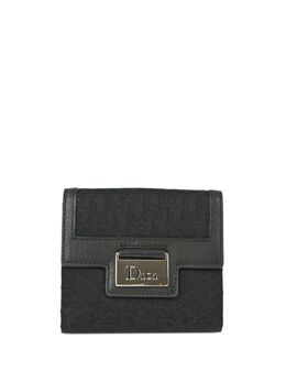 Christian Dior Pre-Owned: Чёрный кошелёк 