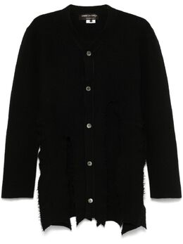 Comme des Garçons Homme Plus: Чёрный кардиган 