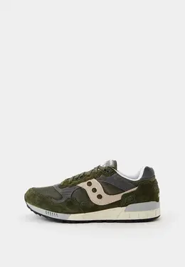 Saucony: Зелёные кроссовки 