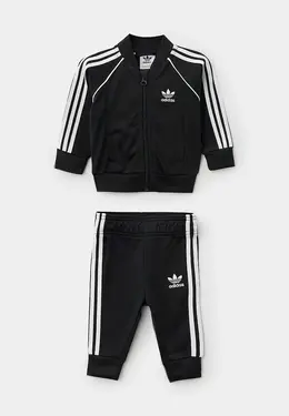 adidas Originals: Чёрный костюм 