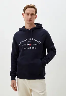 Tommy Hilfiger: Синяя толстовка 