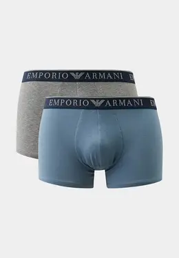 Emporio Armani: Голубые трусы 