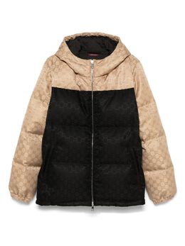 Gucci: Бежевая куртка  GG