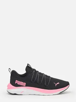 PUMA: Чёрные кроссовки 