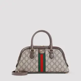 Gucci: Бежевая сумка  Ophidia