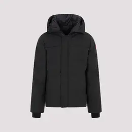 Canada Goose: Синий пуховик  MacMillan