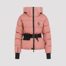 Moncler Grenoble: Розовая куртка 