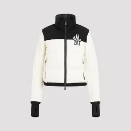 Moncler Grenoble: Белый кардиган 