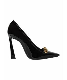 SAINT LAURENT: Чёрные туфли 