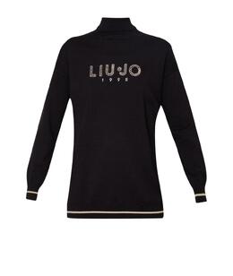 LIU JO: Чёрный свитер 