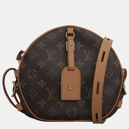 Louis Vuitton: Коричневая сумка 