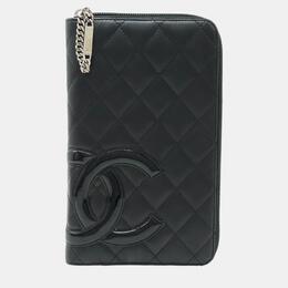 Chanel: Чёрный кошелёк 