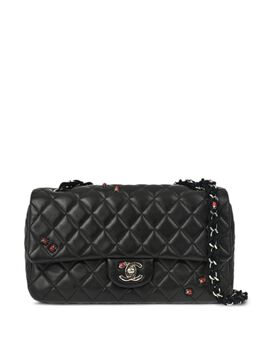 CHANEL Pre-Owned: Чёрная сумка 