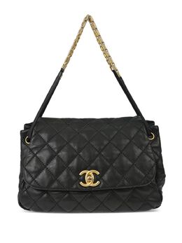 CHANEL Pre-Owned: Чёрная сумка 