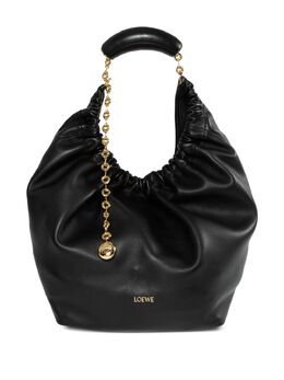 LOEWE: Чёрная сумка 