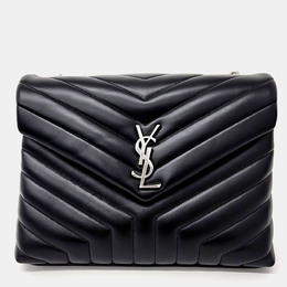 Saint Laurent Paris: Чёрная сумка  Monogram