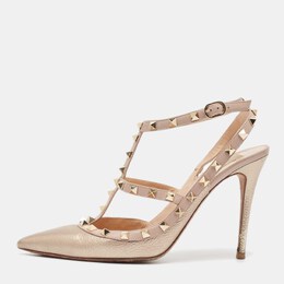 Valentino: Розовые туфли  Rockstud