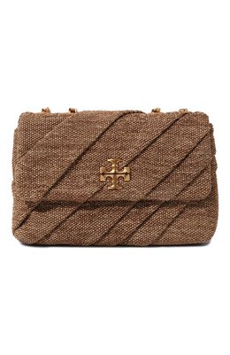 Tory Burch: Коричневая сумка  Kira