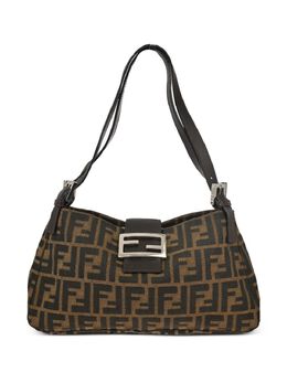 Fendi Pre-Owned: Коричневая сумка 