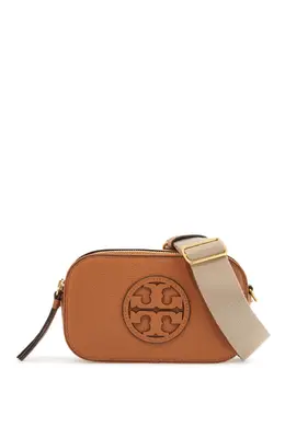 Tory Burch: Коричневая сумка через плечо  Miller