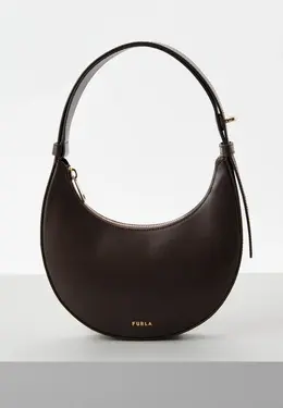 Furla: Коричневая сумка 