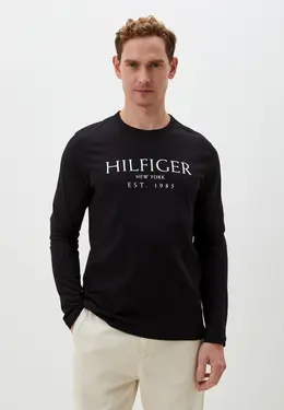 Tommy Hilfiger: Чёрный свитшот 