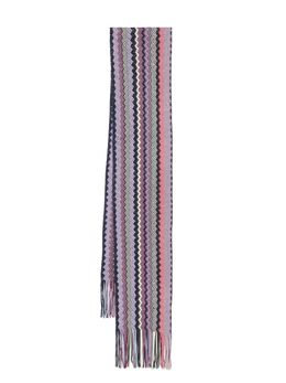 Missoni: Фиолетовый шарф 