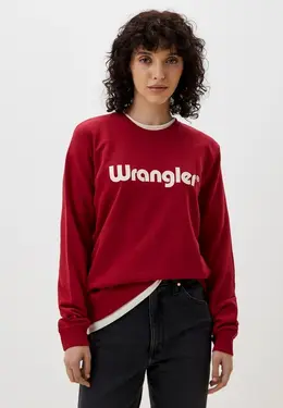 Wrangler: Красный свитшот 