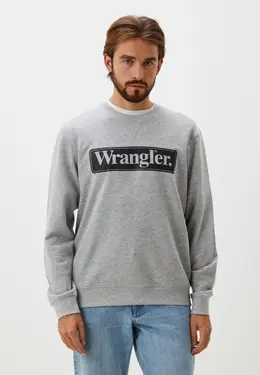 Wrangler: Серый свитшот 