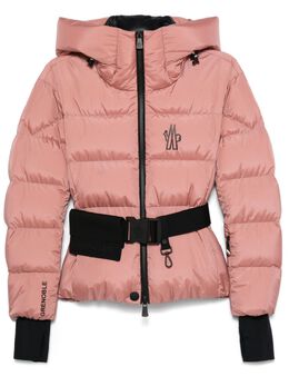 Moncler Grenoble: Розовая куртка 