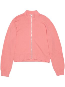 Acne Studios: Розовый кардиган 