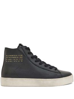 AllSaints: Чёрные кроссовки 