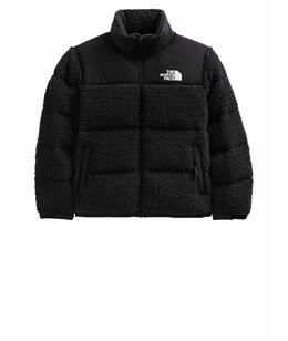 THE NORTH FACE: Чёрный пуховик 