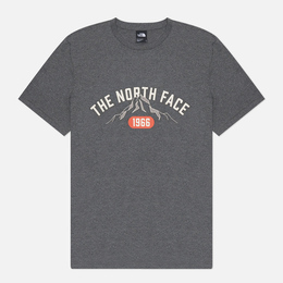 The North Face: Серая футболка  Graphic