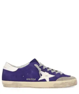 Golden Goose: Фиолетовые кроссовки  Superstar sneakers