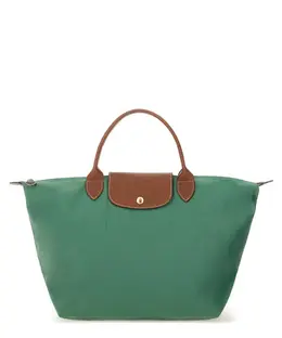 Longchamp: Многоцветная сумка-шоппер  Le Pliage