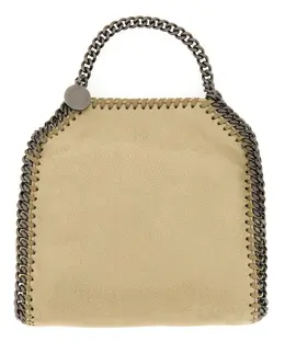 Stella McCartney: Бежевая сумка  Falabella