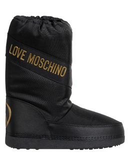 Love Moschino: Чёрные ботинки 