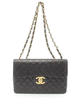 CHANEL Pre-Owned: Чёрная сумка 