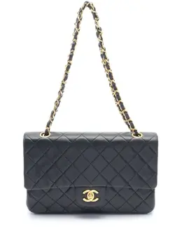 CHANEL Pre-Owned: Чёрная сумка 