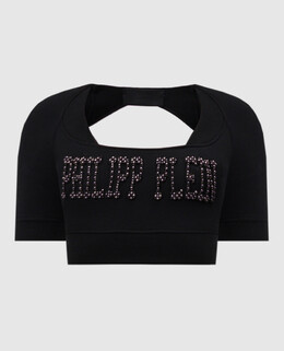 Philipp Plein: Чёрный топ 