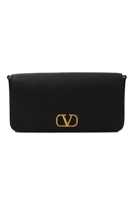 Valentino: Чёрная сумка  VLogo Signature